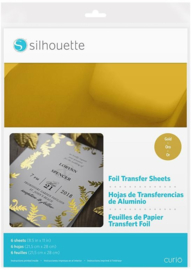 Silhouette Foil Transfer Sheets 21,5cm x 27,9cm Gold