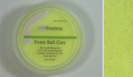 Foamball clay - luchtdrogende klei - citroen 15gr