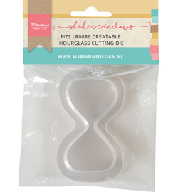 Marianne Design - LR0071 - Shaker Windows - Hourglass