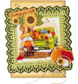 Marianne Design - Knipvel - VK9603 - Gnomes - Pumpkins