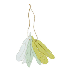 63126-100-291 - Feathers, Green