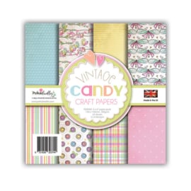 Polkadoodles Vintage Candy 6x6 Inch Paper Pack (PD8004)