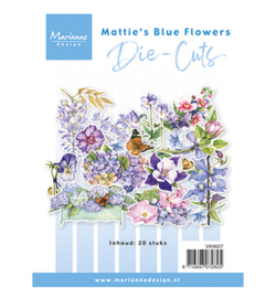 Marianne Design - VK9627 - Mattie's blue flowers