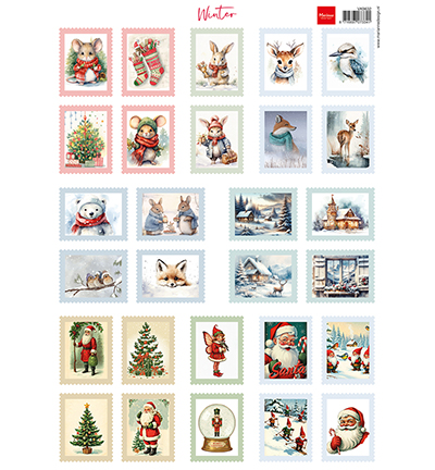 Marianne Design - Knipvel - VK9632 - Stamps - Winter