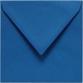 Papicolor Envelop vierk. 14cm royal blauw 105gr-CV 6 st 303972 - 140x140 mm