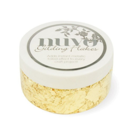Nuvo gilding flakes (200ml) - radiant gold 850N