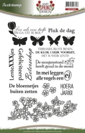 DCS10004 Clearstamp - Amy Design - Spring - Tekst