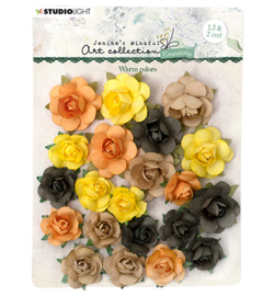 Studio Light - Paper Flowers - JMA-ES-FLOW10 - Warm colors Essentials nr.10