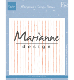 Marianne D Embossing DF3456 - Marjoleine's stripes