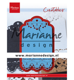 Marianne D Creatables LR0616 - Brocante label