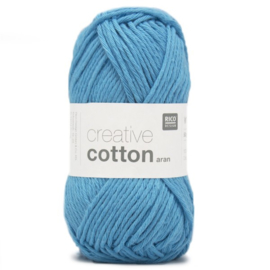 Rico Design - Creative Cotton Aran 37 Sky Blue