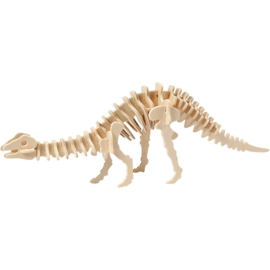 Apatosaurus - 3D Hout constructieset met APP