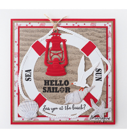 Marianne D Stempel CS1007 - Beach sentiments