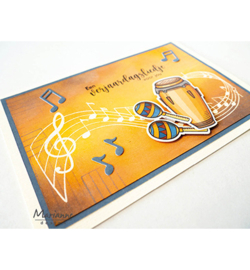 Marianne Design - CS1174 - Music Swirl