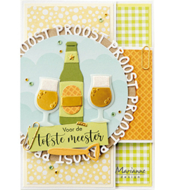 Marianne Design - Craftable - CR1588 - Proost cirkel by Marleen