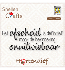 Nellie`s Choice - DTPCS004 - Afscheid is definitief maar de herinnering.