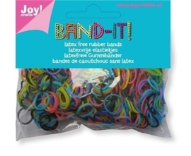 Band-It! elastiekjes 600 assorti