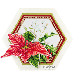 Marianne Design - Creatables - LR0833 - Tiny's Poinsettia