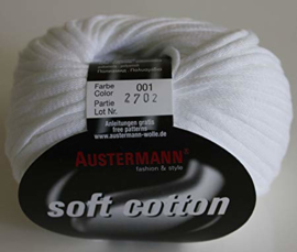 Austermann - Soft Cotton 001 wit