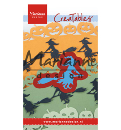 Marianne D Creatables LR0561 - Witch on broomstick