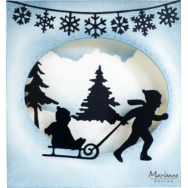 Marianne D Creatables - LR0740 - Silhouette Sleighride