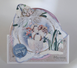 Marianne D Craftable CR1490 - Snowdrop by Marleen