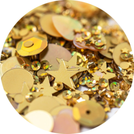 Sizzix • Sequins & Beads Gold