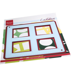 Marianne Design - Creatables - LR0781 - Layout 4 squares