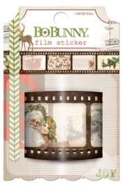 Bo Bunny - Stickers - Christmas Collage Film Sticker