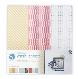 Silhouette Adhesive Washi Sheets