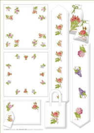Borduurpatroon Lindner Blütenzauber Betoverende bloemen 005