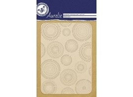 Aurelie Dotted Circles Background Embossing Folder (AUEF1003)
