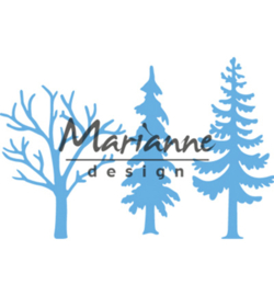 Marianne D Creatables LR0556 - Forest trees (set of 3)