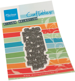 Marianne Design - Craftable - CR1594 - Punch die alphabet