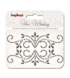 ScrapBerry's Curls For Wedding 2 Pearl Swirl (SCB250001079)