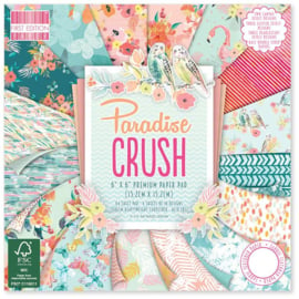 First Edition FSC 6x6 Inch Paper Pad Paradise Crush (FEPAD133)