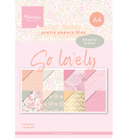 Marianne Design - Papier -  PK9187 - So lovely