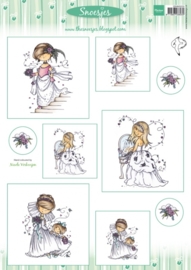 Card Topper Snoesjes - Bride - 3DHM059