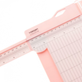Vaessen Creative • Papiersnijder met rilfunctie 15x30,5cm pink