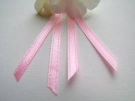 Double Face Satin Ribbon - Pastel Pink  3,5 mm