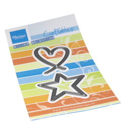 Marianne Design - Craftable - CR1631 - Heart & Star