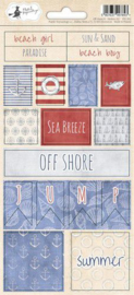 Piatek13 - Sticker sheet Off Shore II 02 P13-302 10,5x23 cm