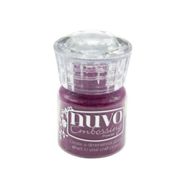 Nuvo Embossing poeder - crushed mulberry 614N