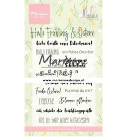 Marianne D Stempel - CS1045 - Marleen's Hallo Fruhling & Oster