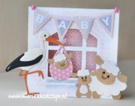 Marianne D Craftable CR1389 - Card with a view