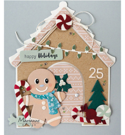 Marianne D Craftable - CR1564 - Gingerbread dolls by Marleen