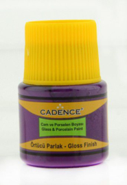 Cadence Opague Glas & Porselein verf Aubergine 01 049 0022 0045 45 ml