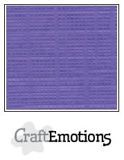 CraftEmotions linnenkarton - hortensia paars LHC-68 A4 250gr