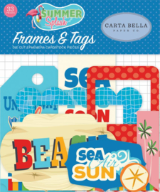 Carta Bella Summer Splash Frames & Tags