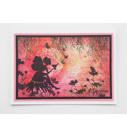 Marianne D CS1016 - Silhouette Fairies & Butterflies